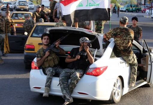 Iraq hits militants from the air north of Baghdad