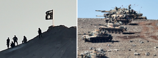 Turkey calls for ground invasion of Kobane to stop Isil