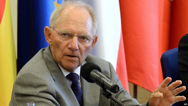 Schaeuble critica Grecia pentru politica fata de imigranti