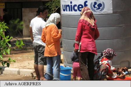 Tabăra de refugiaţi palestinieni Dehesha, un adăpost temporar care a devenit casă pentru 13.000 de oameni
