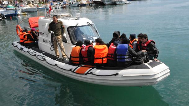 Imigranţi la Çanakkale