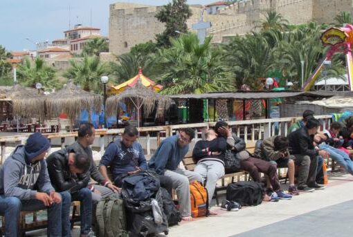 Imigranţi la Izmir