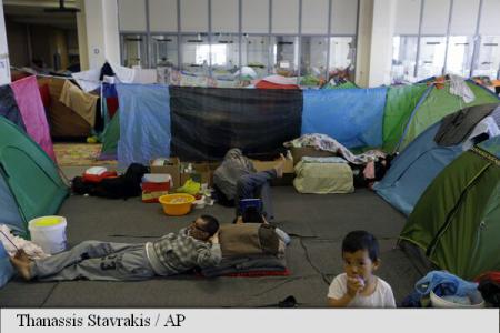Refugiaţii din Grecia refuză să fie transferaţi în state ca Bulgaria sau România