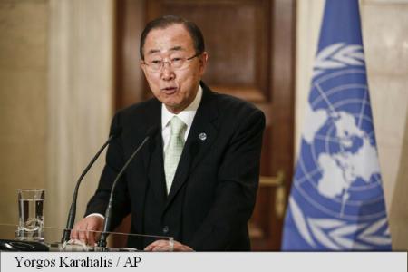 Secretarul general al ONU a salutat la Atena răspunsul Greciei la criza refugiaţilor