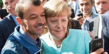 Un migrant sirian s-a alăturat partidului Angelei Merkel