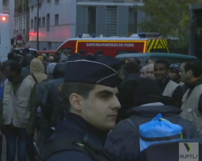 Tabăra de refugiaţi din Piaţa Stalingrad din Paris a fost evacuată