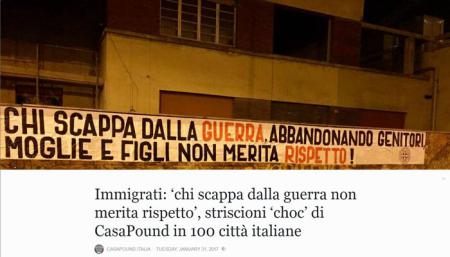 Italia: Campanie-șoc a extremiștilor de dreapta de denigrare a refugiaților
