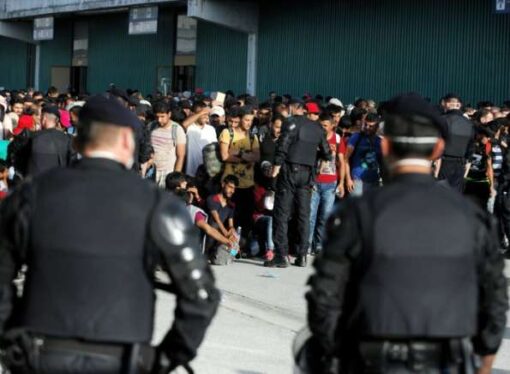 Zagreb: Circa 50 de migranti au manifestat pentru a  denunta agresiunile carora le-au cazut victime