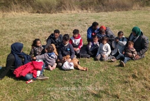 14 migranți din Yemen, Irak și Siria au fost depistați la granița cu Serbia când încercau să intre pe teritoriul României