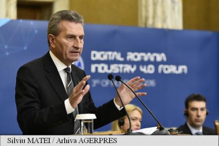 Brexitul și valul de migranți provoacă probleme substanțiale bugetului comunitar, avertizează comisarul Gunther Oettinger