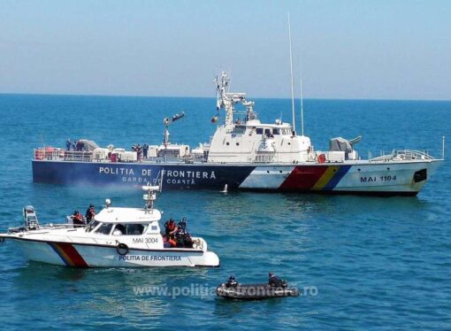 Exercițiu de combatere a migrației ilegale pe Marea Neagră, în scopul creşterii nivelului de cooperare operativă între structurile M.A.I.