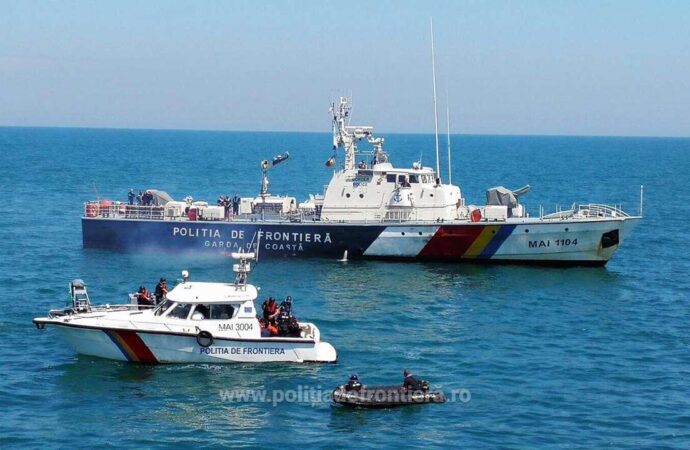 Exercițiu de combatere a migrației ilegale pe Marea Neagră, în scopul creşterii nivelului de cooperare operativă între structurile M.A.I.