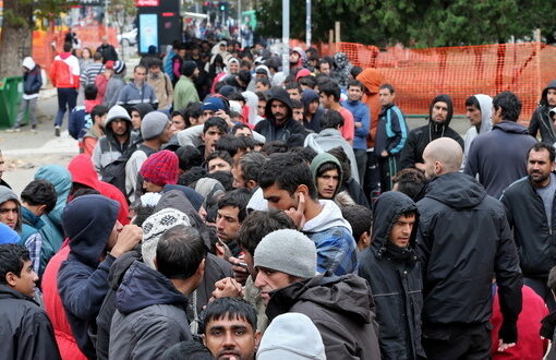 8 persoane arestate bănuite că au trasnportat migranţi