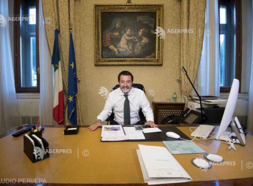 Italia doreşte ajutorul NATO pentru a-şi apăra zonele de coastă de afluxul de migranţi (Salvini)