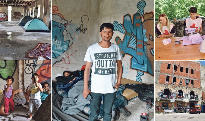 Reporterii JUTARNJEG şi rapoartele cu privire la una din cele două tabere de refugiaţi din Bosnia şi Herţegovina, unde zilnic ajung 120 de imigranţi, care nu prezintă niciun fel de documentaţie prin care să fie identificaţi şi toţi ajung să se prezinte cu numele de Muhamed Ali