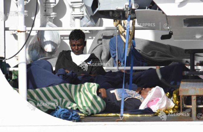 Italia: Migranţii blocaţi pe nava Diciotti au intrat în greva foamei