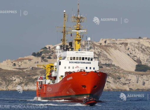Migranţi: Gibraltarul anunţă că va retrage navei Aquarius pavilionul său