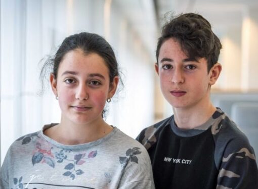 Howick şi Lili, copiii migranţi care au emoţionat Olanda