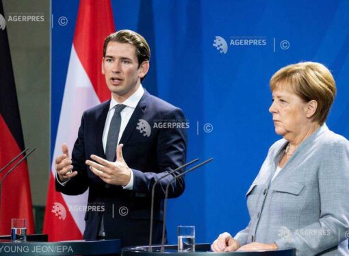 Angela Merkel şi Sebastian Kurz au convenit asupra necesităţii creşterii controalelor la frontierele UE