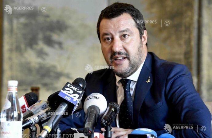Sechestrare de migranţi: Matteo Salvini îşi exprimă ”bucuria şi satisfacţia” în legătură cu decizia justiţiei de a-l achita