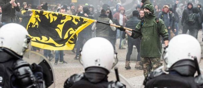 Zeci de arestări după protestul împotriva Pactului ONU pentru migraţie de la Bruxelles