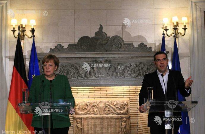 Angela Merkel cere Greciei să implementeze acordul UE-Turcia privind refugiaţii