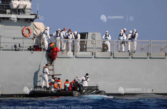 Germania, Italia şi Franţa îi vor prelua pe majoritatea migranţilor de pe nava umanitară Ocean Viking