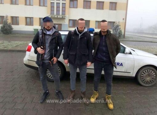 Migranți din Kosovo, prinși de poliția de frontieră, în Timiș, după ce au intrat ilegal în țară