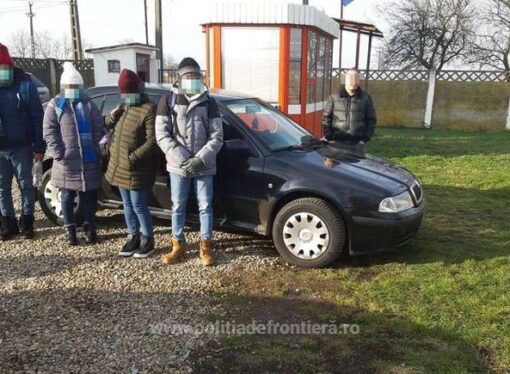 Patru migranți din Sri Lanka depistați la frontiera din Diosig