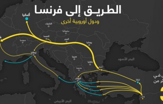 Turcia susține că a lăsat 75.000 de migranți să treacă frontiera cu UE. Harta cu traseul refugiaților care trece prin mijlocul României