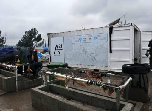Austria donează Greciei 181 de containere pentru cazare și igienă pentru prevenirea răspândirii Covid-19 în taberele de refugiați