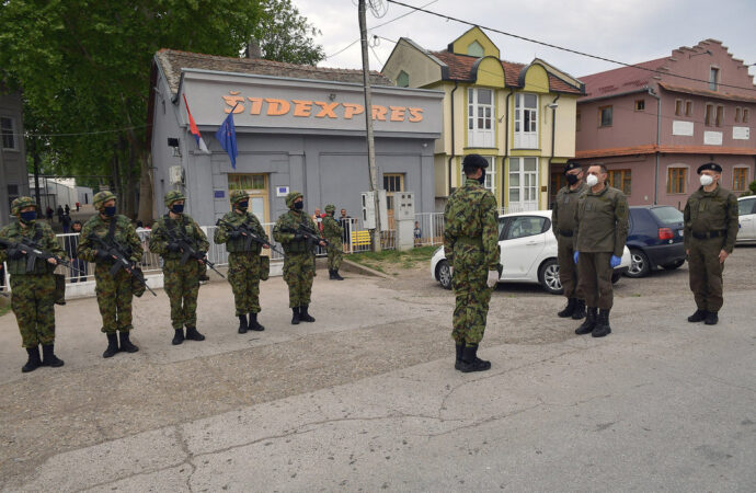 Armata sârbă intervine împotriva migranților