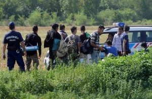 Un român a fost condamnat la trei ani şi zece luni de închisoare în Ungaria, pentru că a traficat 20 de migranţi sirieni