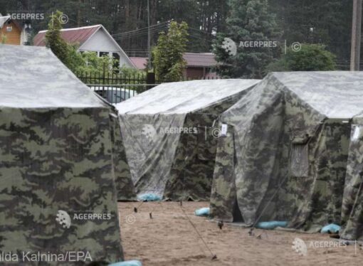 Ameninţată de Belarus cu un val de migranţi ca represalii, Lituania amenajează o tabără de refugiaţi la graniţă