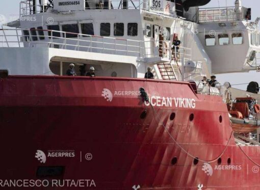 Nava umanitară Ocean Viking a salvat 203 migranţi în ultimele zile în Marea Mediterană