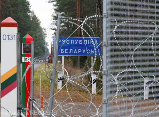Lituania a instalat primele tronsoane ale gardului metalic de la graniţa cu Belarus