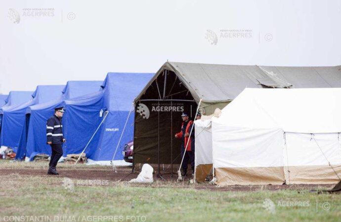 Suceava: O tabără mobilă de 200 de locuri, pregătită să primească refugiaţi de război din Ucraina