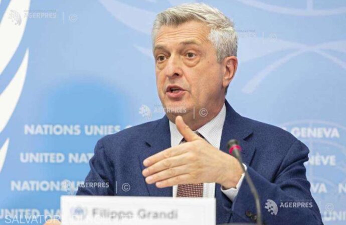 Înaltul Comisar al ONU pentru Refugiaţi, la Bucureşti: Oferim sprijin pentru acţiunile de ajutorare a refugiaţilor ucraineni