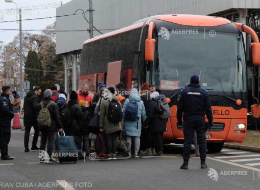 Iaşi: Municipalitatea suplimentează autobuzele pentru transportul refugiaţilor