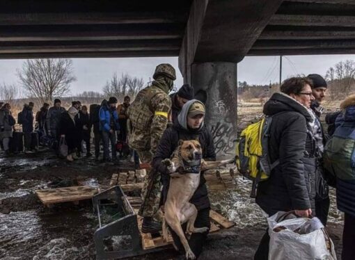 Războiul din Ucraina: peste 200.000 de refugiaţi se află în oraşul Liov