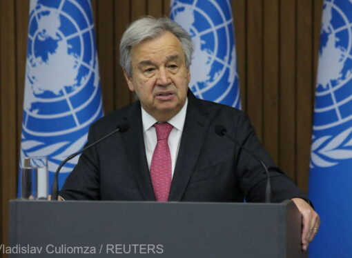 Antonio Guterres: Republica Moldova a primit cel mai mare număr de refugiaţi raportat la populaţia sa