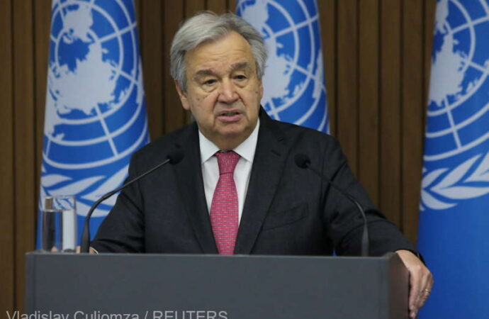 Antonio Guterres: Republica Moldova a primit cel mai mare număr de refugiaţi raportat la populaţia sa