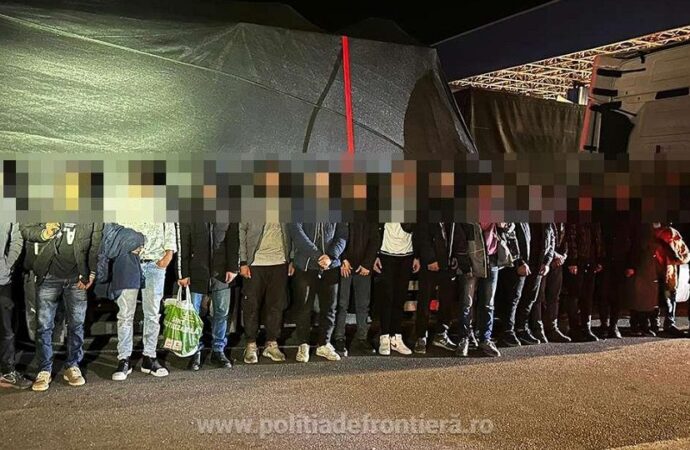 116 migranți prinși în ultimele 24 de ore la frontiera Nădlac II