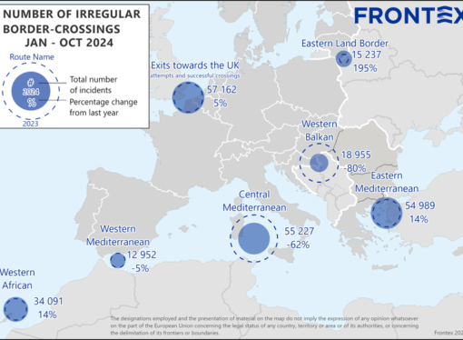 Frontierele externe ale UE: numărul de treceri neregulamentare ale frontierei a scăzut cu 43 % în primele zece luni ale anului 2024