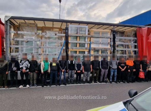 Nădlac: 23 de migranți ilegali depistați de polițiștii de frontieră arădeni