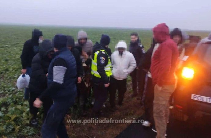 Constanța: 14 migranți depistați de către polițiștii de frontieră