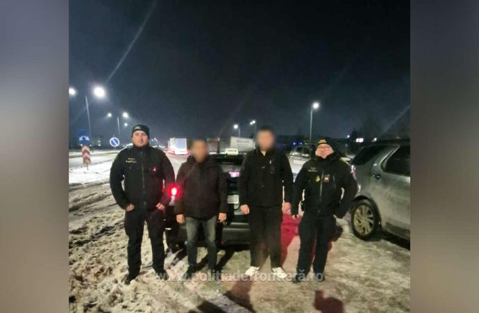 Doi cetățeni sirieni depistați într-un taxi, fără documente valabile pentru a călători în spațiul Schengen