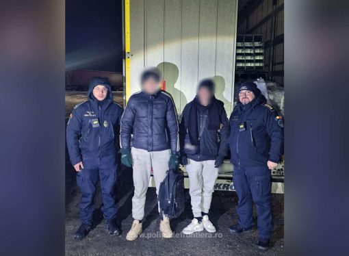 Giurgiu: Cetățeni străini depistați ascunși într-un camion provenit din Turcia