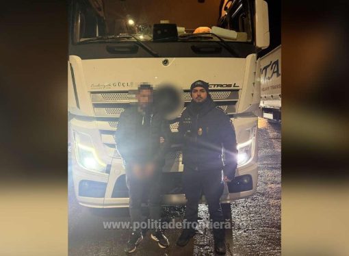 Giurgiu: Șofer turc arestat pentru trafic de migranți