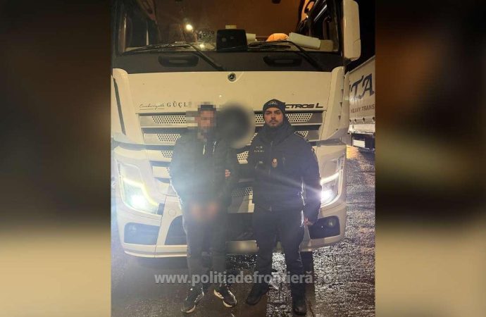Giurgiu: Șofer turc arestat pentru trafic de migranți